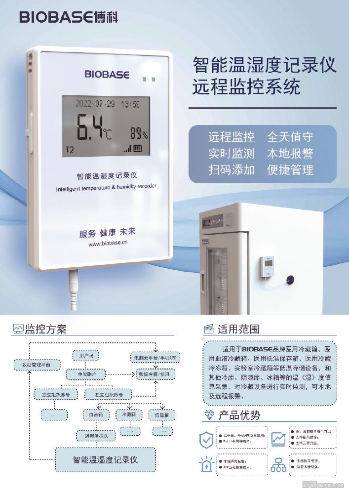 智能温湿度记录仪